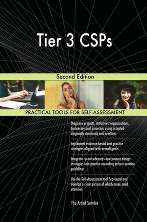 Tier 3 CSPs Second Edition de Gerardus Blokdyk