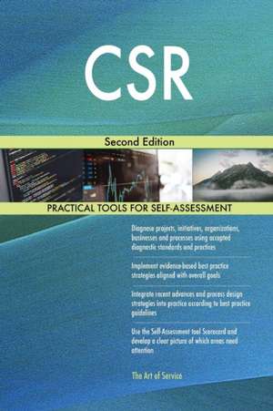 CSR Second Edition de Gerardus Blokdyk