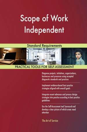 Scope of Work Independent Standard Requirements de Gerardus Blokdyk