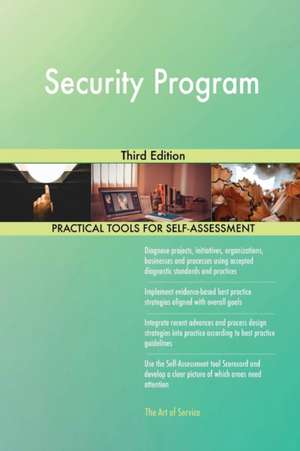 Security Program Third Edition de Gerardus Blokdyk