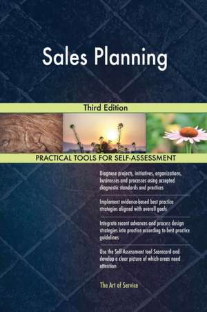 Sales Planning Third Edition de Gerardus Blokdyk