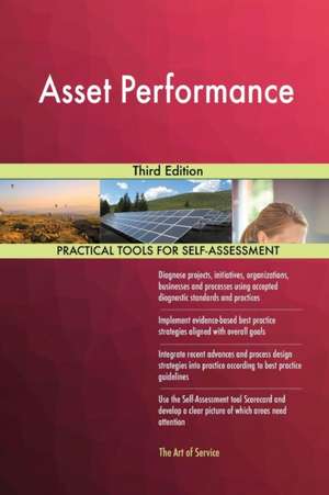 Asset Performance Third Edition de Gerardus Blokdyk