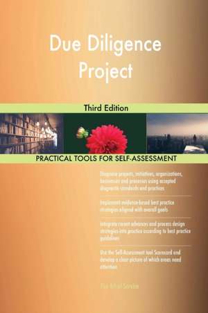 Due Diligence Project Third Edition de Gerardus Blokdyk