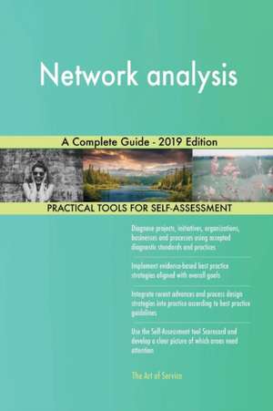 Network analysis A Complete Guide - 2019 Edition de Gerardus Blokdyk