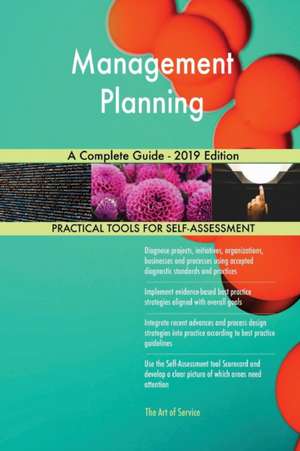 Management Planning A Complete Guide - 2019 Edition de Gerardus Blokdyk