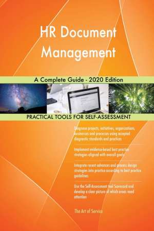 HR Document Management A Complete Guide - 2020 Edition de Gerardus Blokdyk