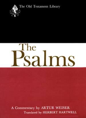 The Psalms (Otl) de Artur Weiser