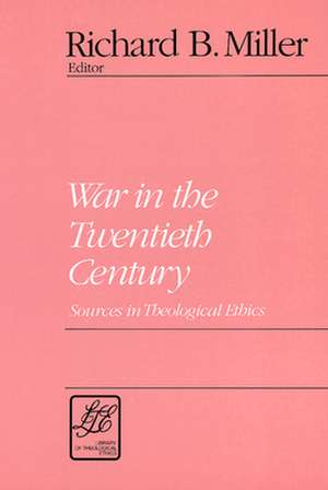 War in the Twentieth Century de Miller