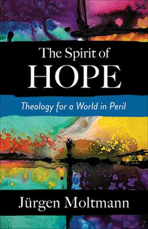 The Spirit of Hope de Jurgen Moltmann