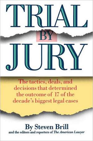 Trial by Jury de Steven Brill