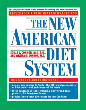 The New American Diet System de Sonja L. Conner