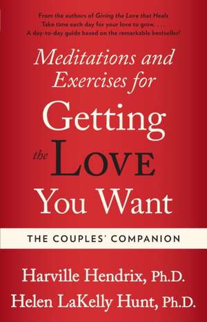 Couples Companion: A Workbook for Couples de Harville Hendrix