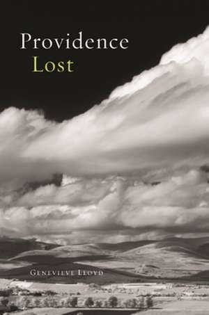 Providence Lost de Genevieve Lloyd