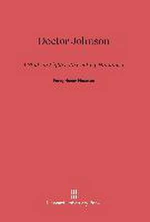 Doctor Johnson de Percy Hazen Houston