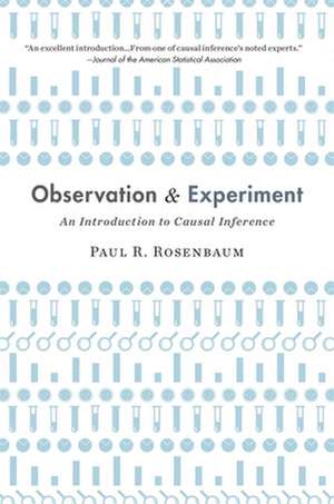 Observation and Experiment de Paul Rosenbaum