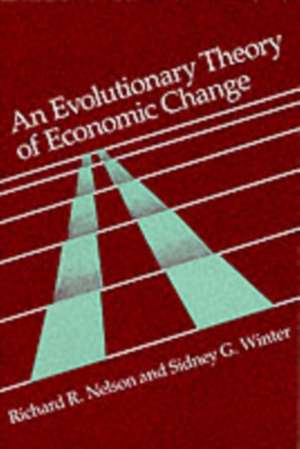 An Evolutionary Theory of Economic Change de Rr Nelson