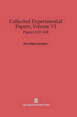 Papers 122-168 de Williams Bridgman Bridgman