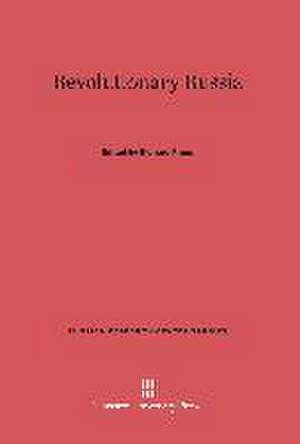 Revolutionary Russia de Richard Pipes