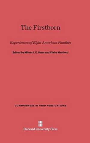 The Firstborn de Milton J. E. Senn