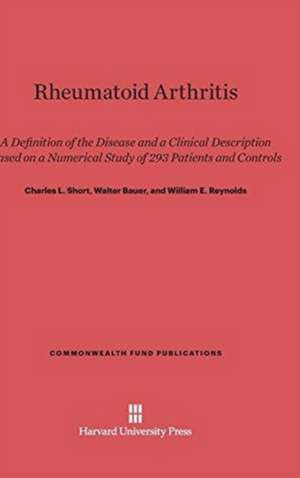 Rheumatoid Arthritis de Charles L. Short