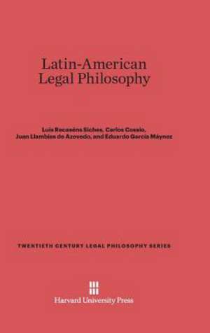 Latin-American Legal Philosophy de Luis Recaséns Siches