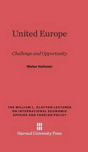 United Europe de Walter Hallstein