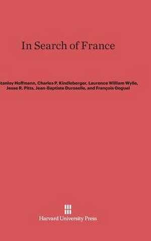 In Search of France de Jesse R. Pitts