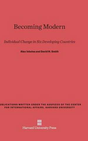 Becoming Modern de Alex Inkeles