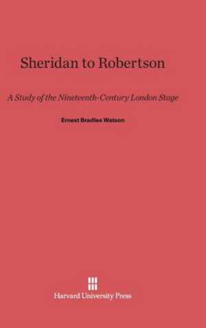 Sheridan to Robertson de Ernest Bradlee Watson