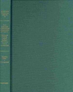 The Earliest Missionary Grammar of Tamil – Fr. Henriquess′Arte da Lingua Malabar: Translation, History, and Analysis de Jeanne Hein