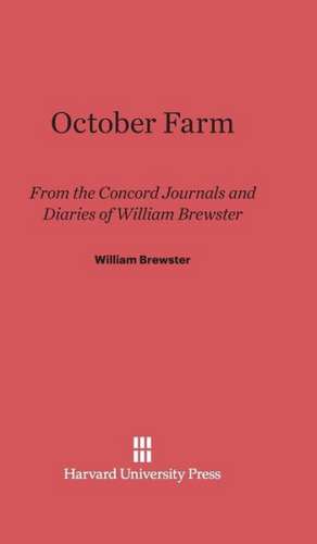 October Farm de William Brewster