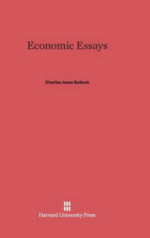 Economic Essays de Charles Jesse Bullock