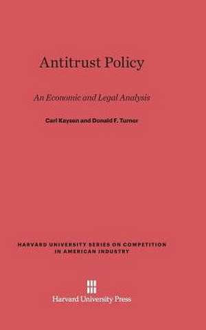 Antitrust Policy de Carl Kaysen