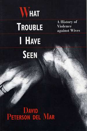 What Trouble I Have Seen – A History of Violence Against Wives (Paper) de David Peterson Del Ma