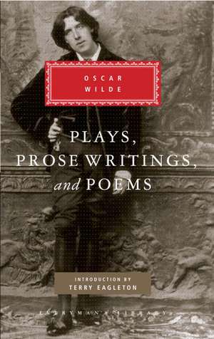 Plays, Prose Writings and Poems de Oscar Wilde