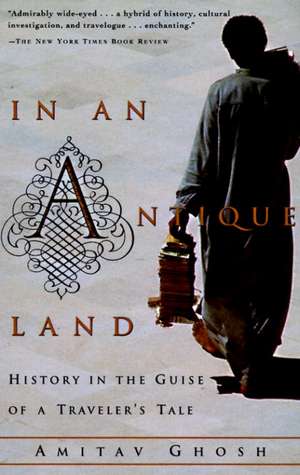 In an Antique Land: History in the Guise of a Traveler's Tale de Amitav Ghosh