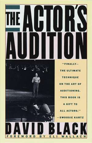 The Actor's Audition de David Black