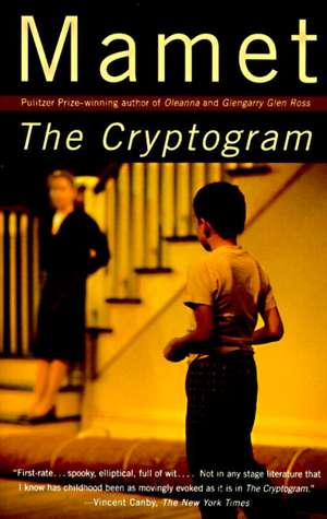 The Cryptogram de David Mamet