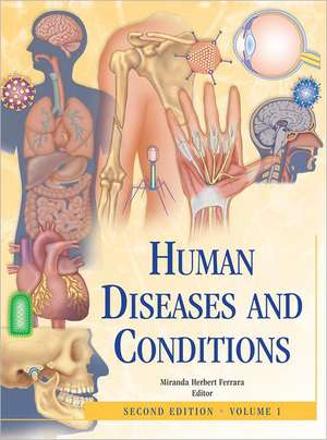 Human Diseases and Conditions 4 Volume Set de Miranda Herbert Ferrara