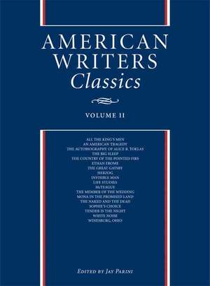 American Writers Classics de Jay Parini