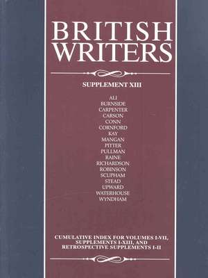 British Writers Supplement de Jay Parini