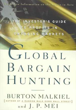 Global Bargain Hunting de Burton Gordon Malkiel