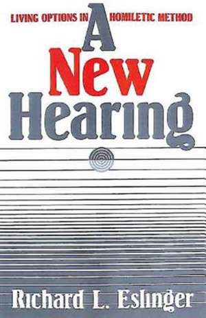 A New Hearing de Richard L. Eslinger