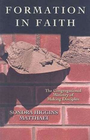 Formation in Faith: The Congregational Ministry of Making Disciples de Sondra Higgins Matthaei