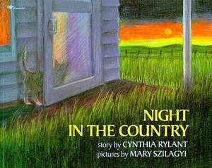 Night in the Country de Cynthia Rylant