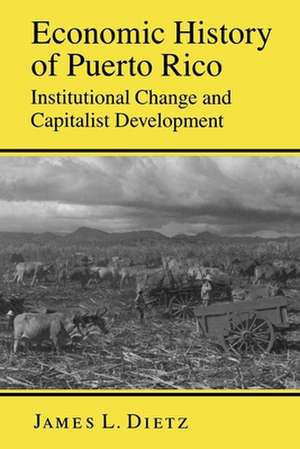 Economic History of Puerto Rico – Institutional Change and Capitalist Development de James L. Dietz