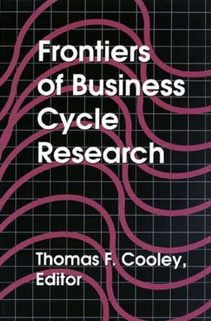 Frontiers of Business Cycle Research de Thomas F. Cooley