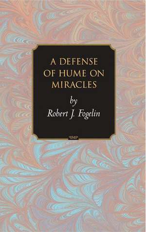 A Defense of Hume on Miracles de Robert J. Fogelin