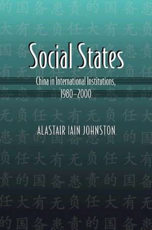 Social States de Alastair Iain Johnston