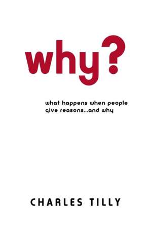 Why? de Charles Tilly